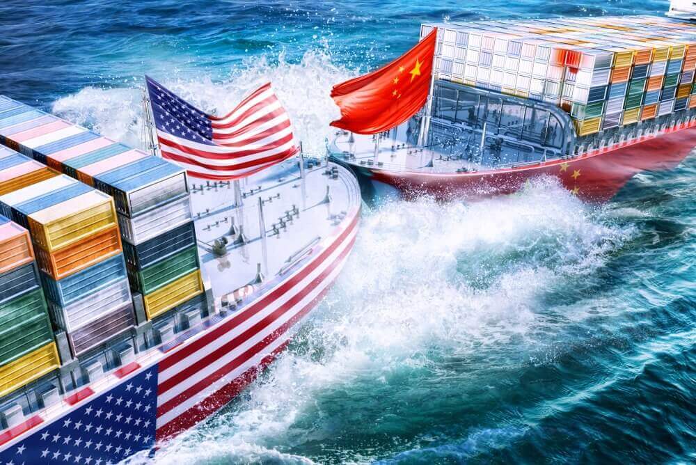 dampak perang dagang as dan china
